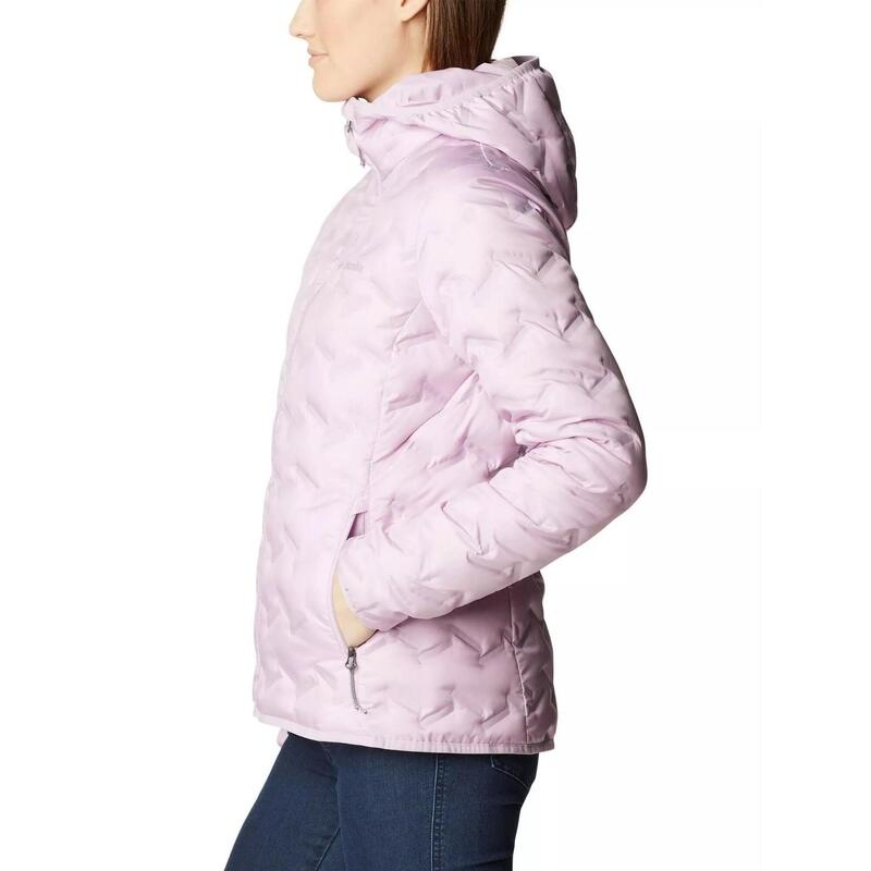 Jacheta de puf Delta Ridge Down Hooded Jacket - roz femei