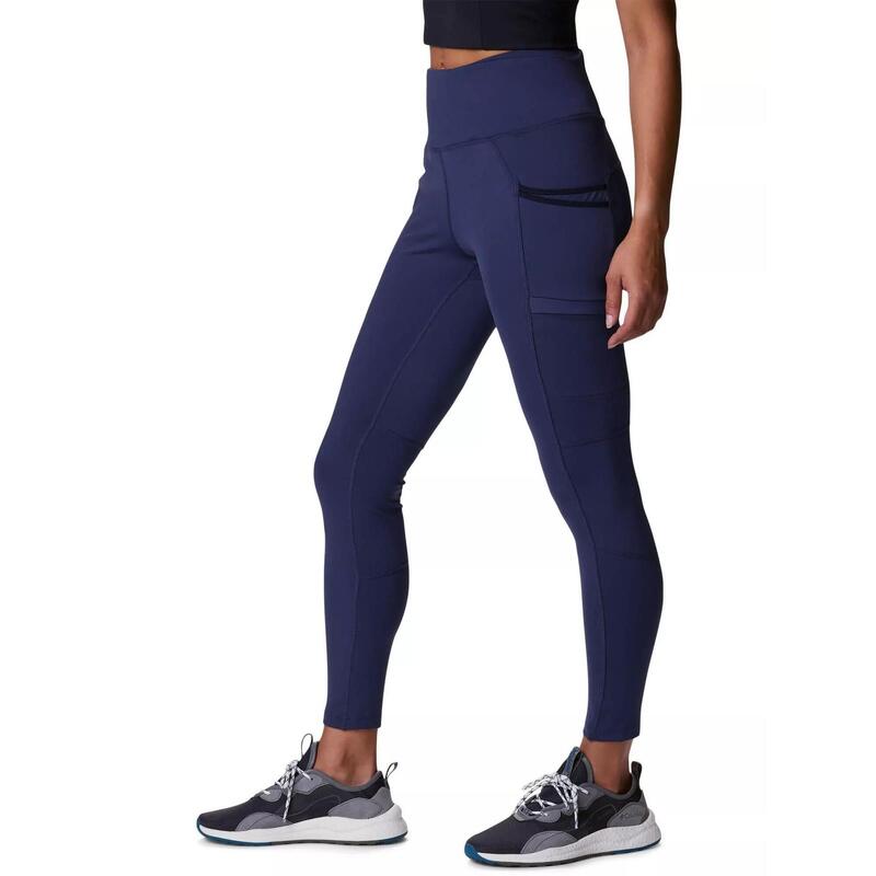 Pantaloni de sport Windgates II Legging - albastru femei