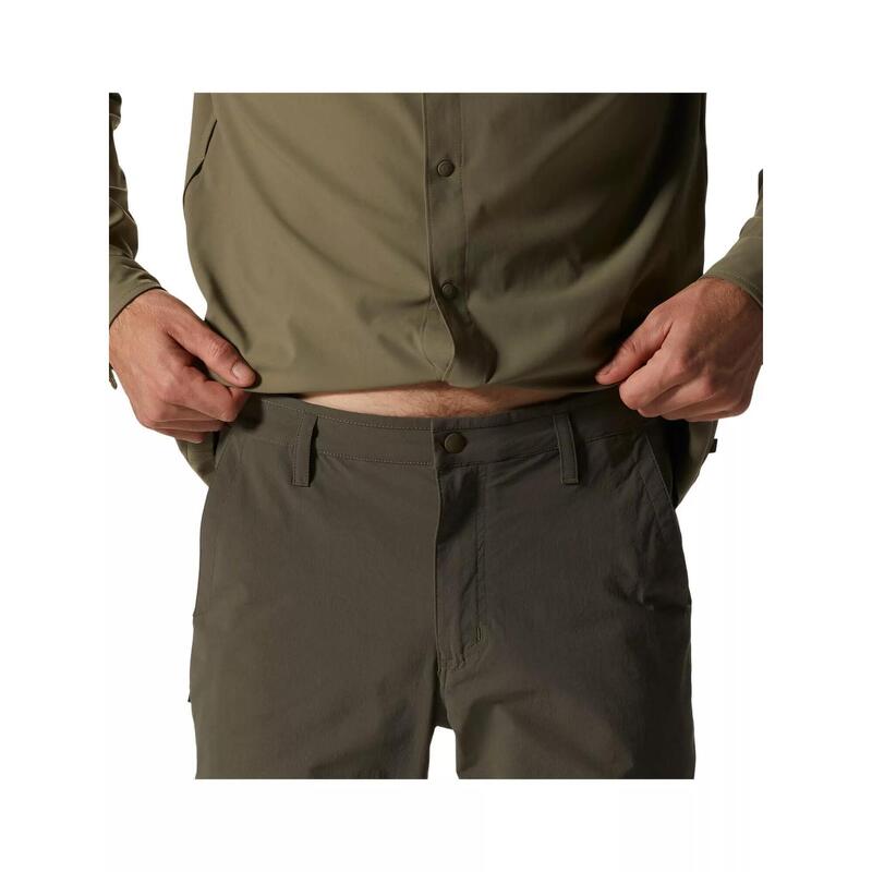 Pantaloni de drumetie Basin Trek Convertible Pant - verde barbati