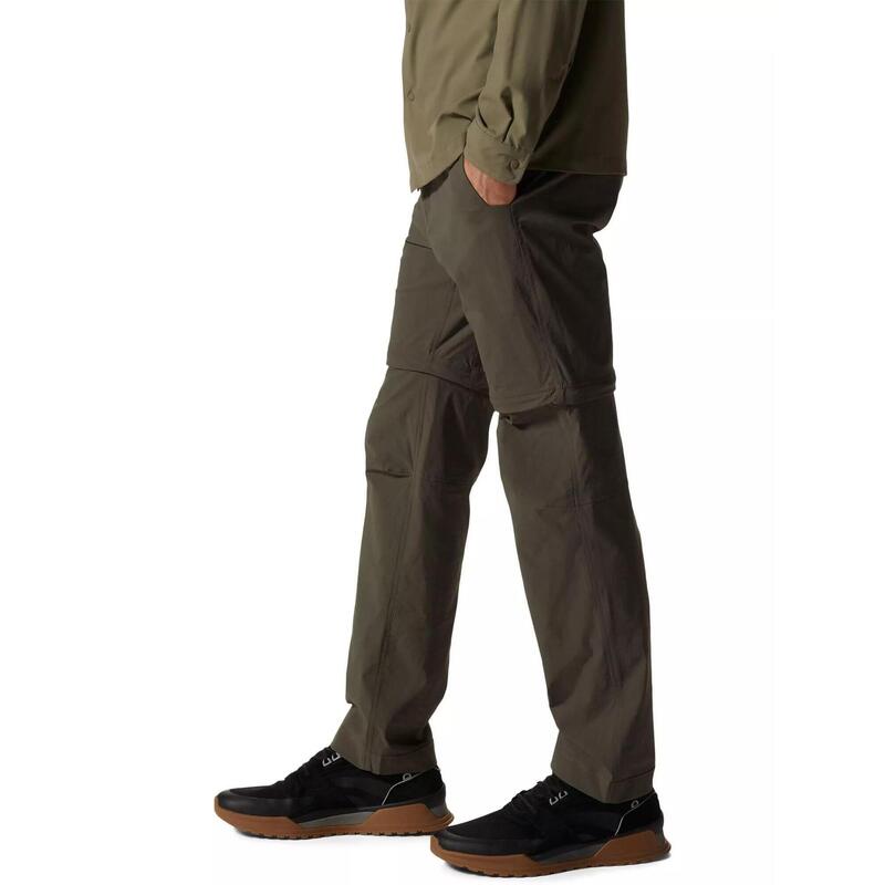 Pantaloni de drumetie Basin Trek Convertible Pant - verde barbati