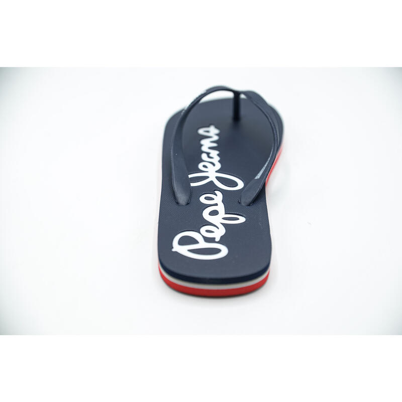 Flip papucs Pepe Jeans Bay Beach Basic Flip Flops, Kék, Férfiak