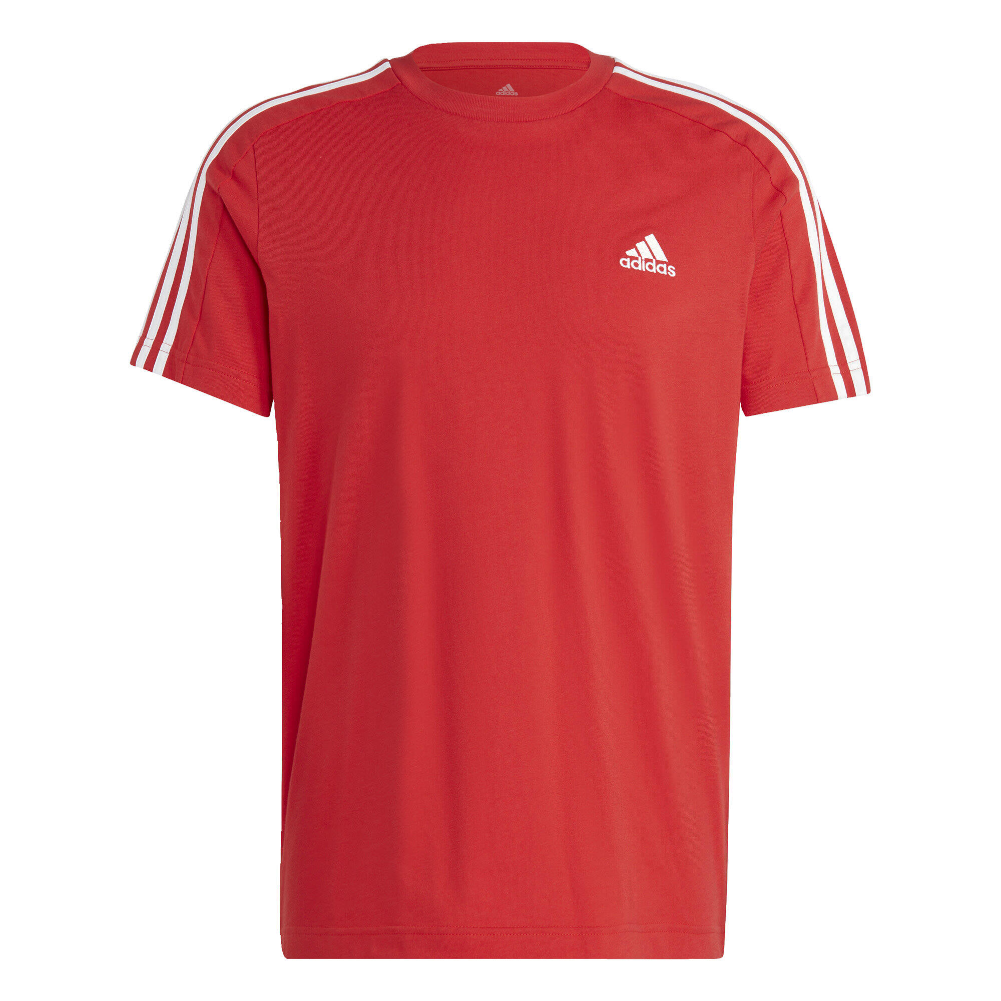 Essentials Single Jersey 3-Stripes Tee 2/5