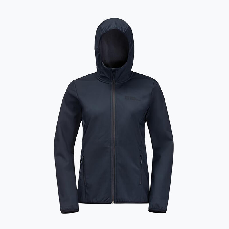 Jack Wolfskin Bornberg Hoody női softshell dzseki