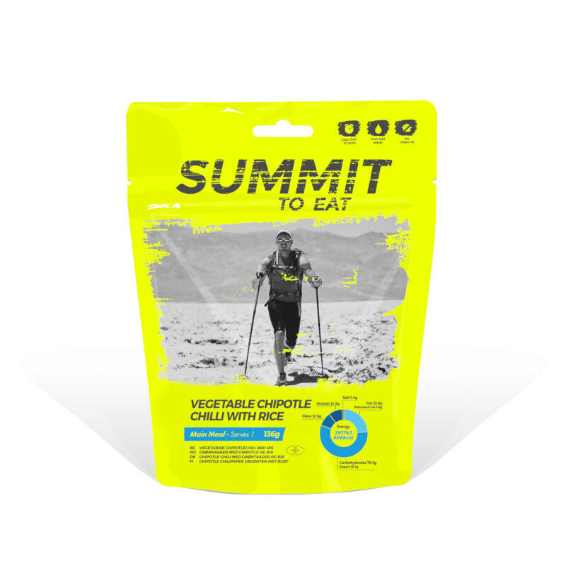 SUMMIT TO EAT Summit to Eat Vegetable Chipotle Chilli with Rice - XL