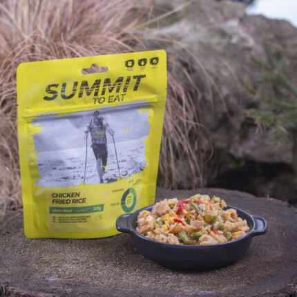 Repas lyophilisé Summit To Eat Riz sauté poulet Teriyaki 202 g prêt en 10 min