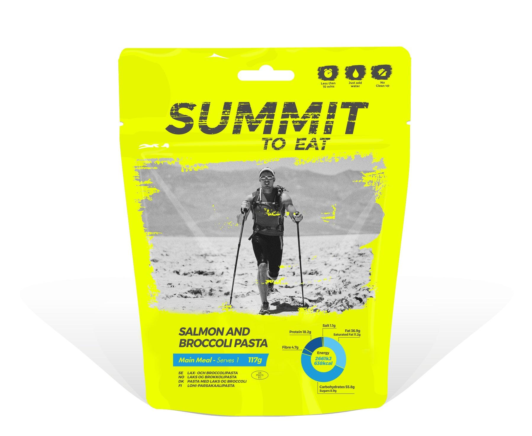 SUMMIT TO EAT Summit to Eat Salmon and Broccoli Pasta Big Pack - XL