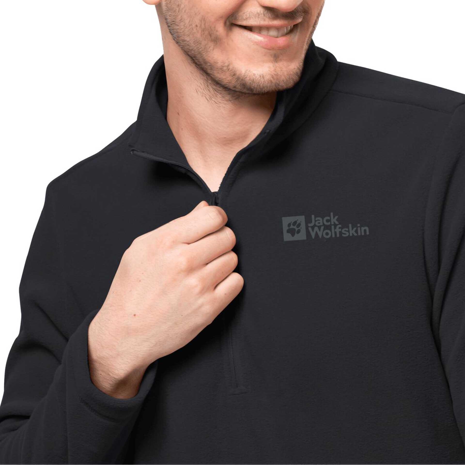 Jack Wolfskin Taunus HZ fleece-sweatshirt voor heren 3/4