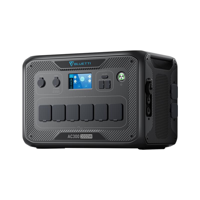 Batterie de secours BLUETTI AC300+B300K,3000W+panneau solaire 350W, pour Urgence