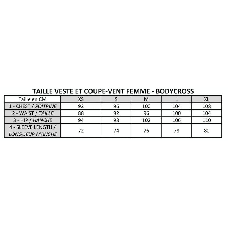 Jachetă ușoară de vânt pentru femei Running-Trail PERFORMANCE WINDBREAKER