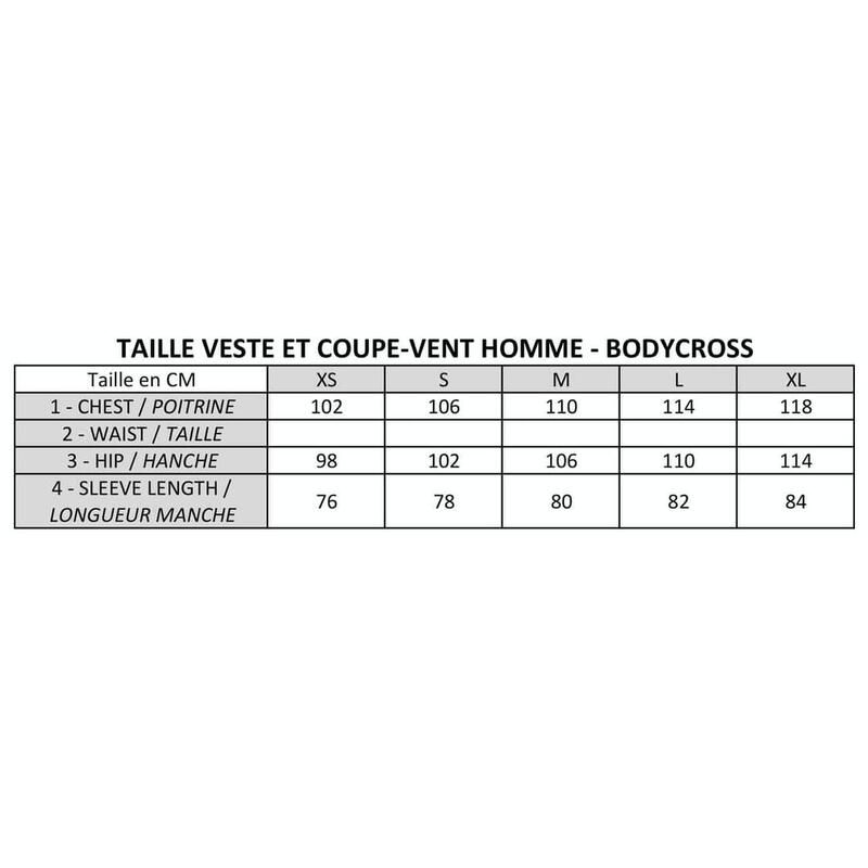 Coupe-vent de running déperlant Brandon