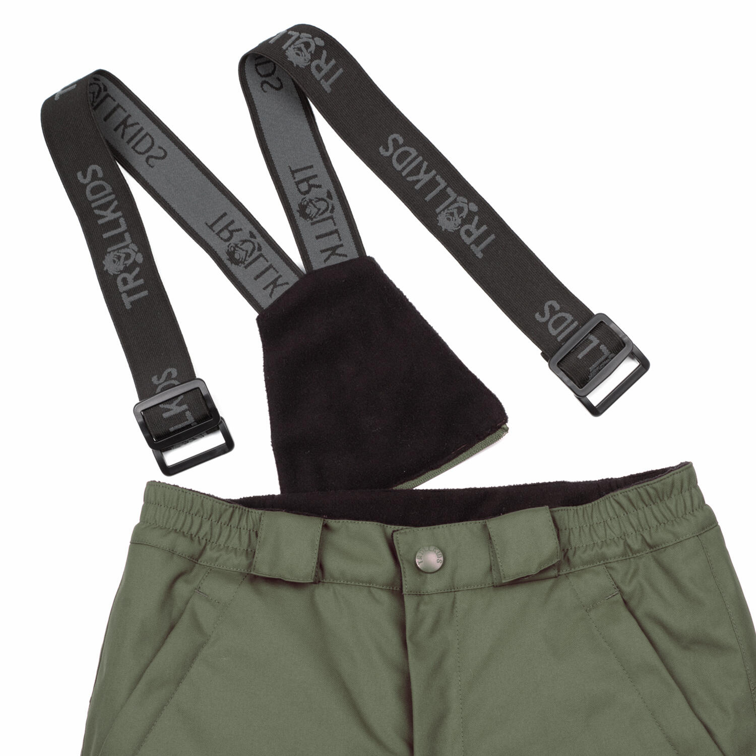 combinaison imperméable et respirante pour enfants BERGEN Olive foncé 3/3