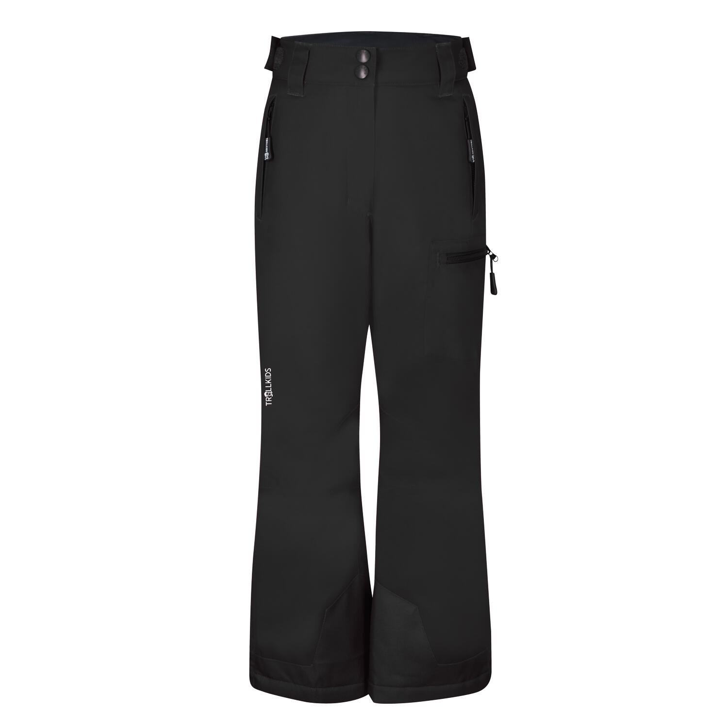 TROLLKIDS Kinder Skihose Hallingdal Schwarz