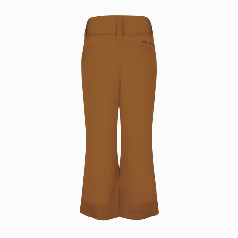 pantalon de ski imperméable et respirant pour filles RAULAND caramel-brun