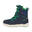 Enfants Bottes FINNMARK bleu marine/vert clair