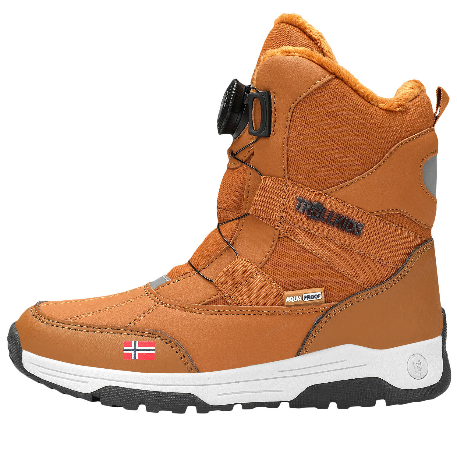 Kinder Winterboots Narvik XT Karamell-Braun 2/7