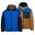 Kinder Jacke SANDVIKA Karamell-Braun/Mittelblau/Marine