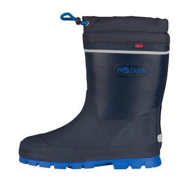 Kinder Winter-Gummistiefel ISFJORD Teal-Blau