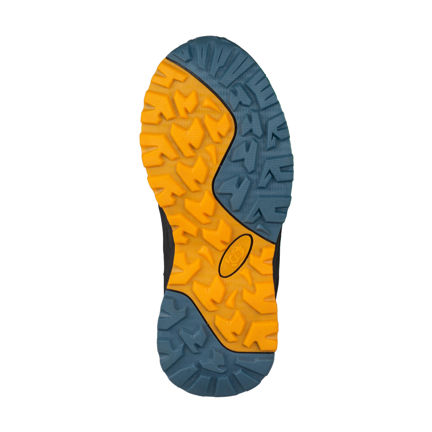 Kinder Winter-Stiefel HAFJELL Stahlblau/Mango/Schwarz 4/4
