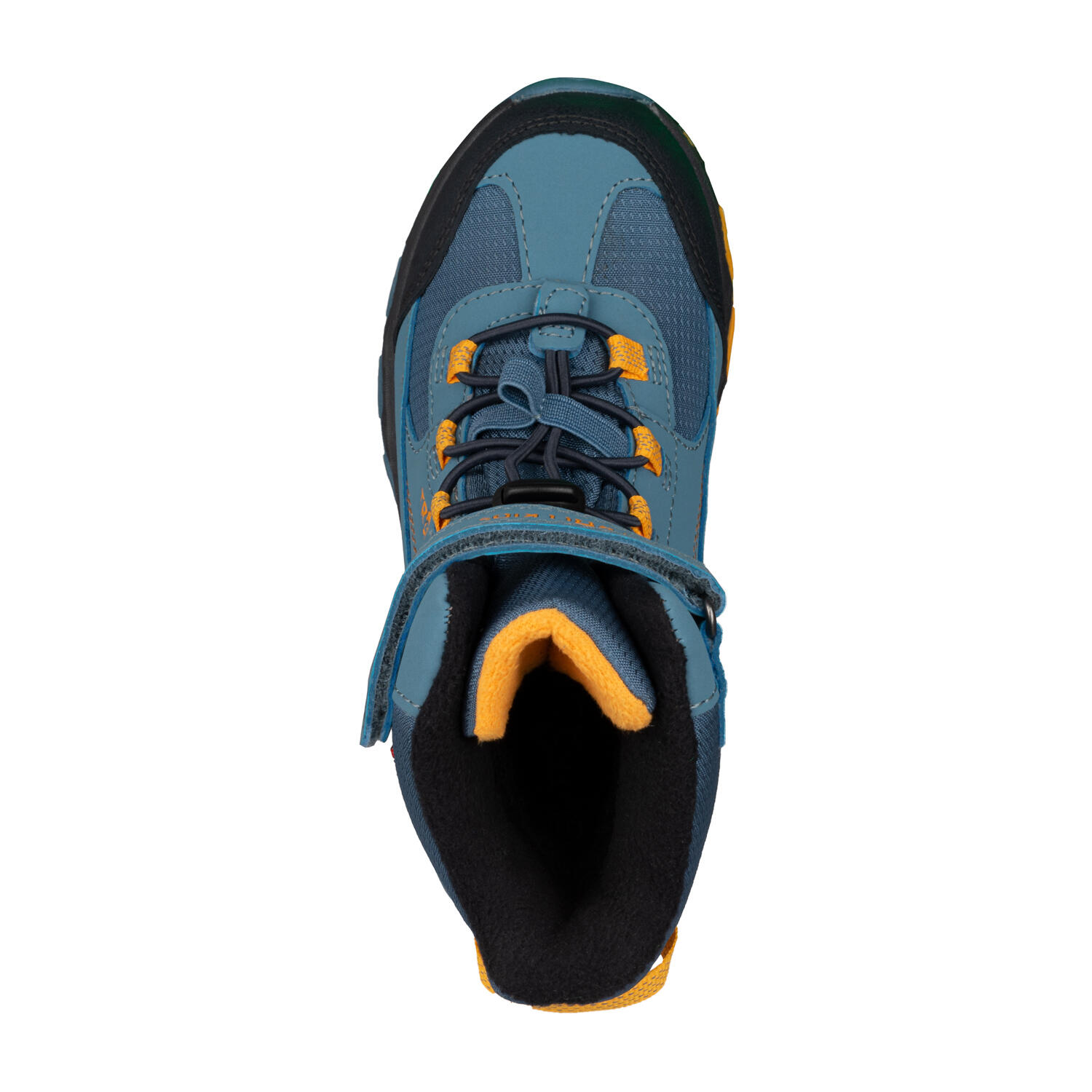 Kinder Winter-Stiefel HAFJELL Stahlblau/Mango/Schwarz 3/4