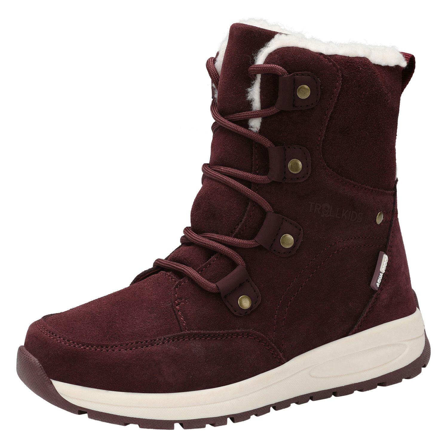 Girls ARENDAL Boots Burgundy red