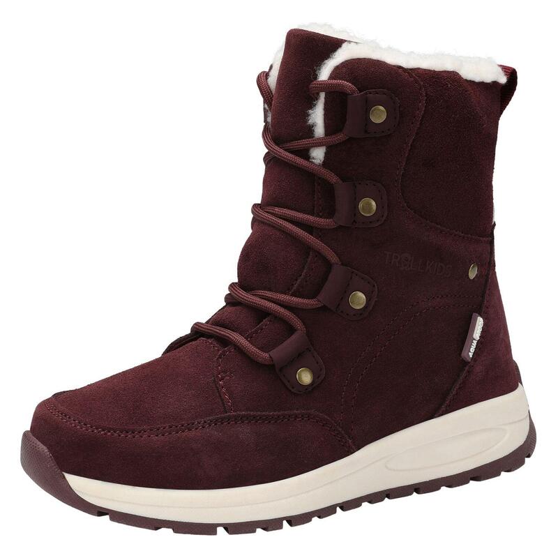 Filles Bottes ARENDAL Rouge bourgogne