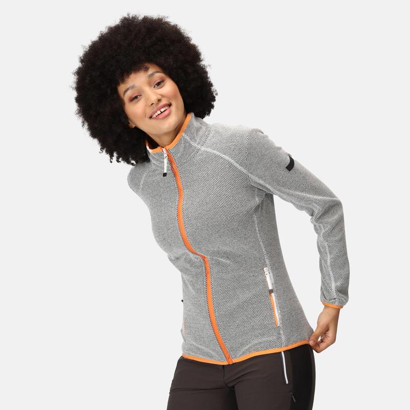 Kinwood wandelfleece met hele rits voor dames