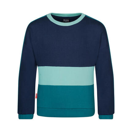 Mädchen Sweatshirt VERDAL Marine/Teal-Blau/Wasserblau
