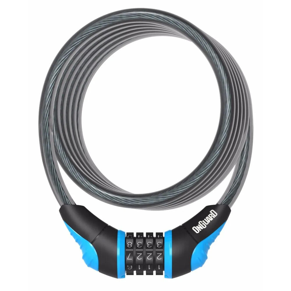 ONGUARD OnGuard Neon Series Combo Cable Lock Blue Bicycle Lock