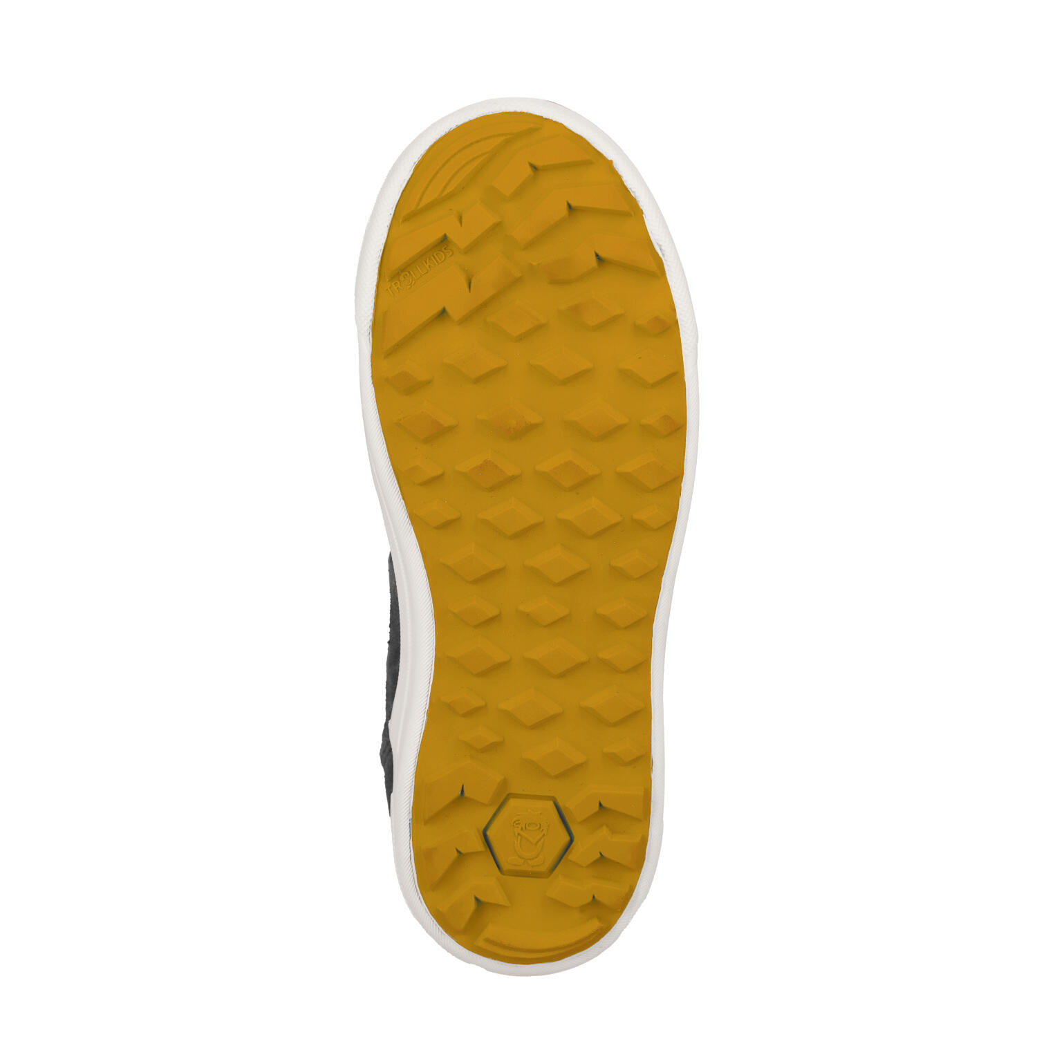 Chaussures pour enfants GRYLLEFJORD anthracite/jaune doré 4/5