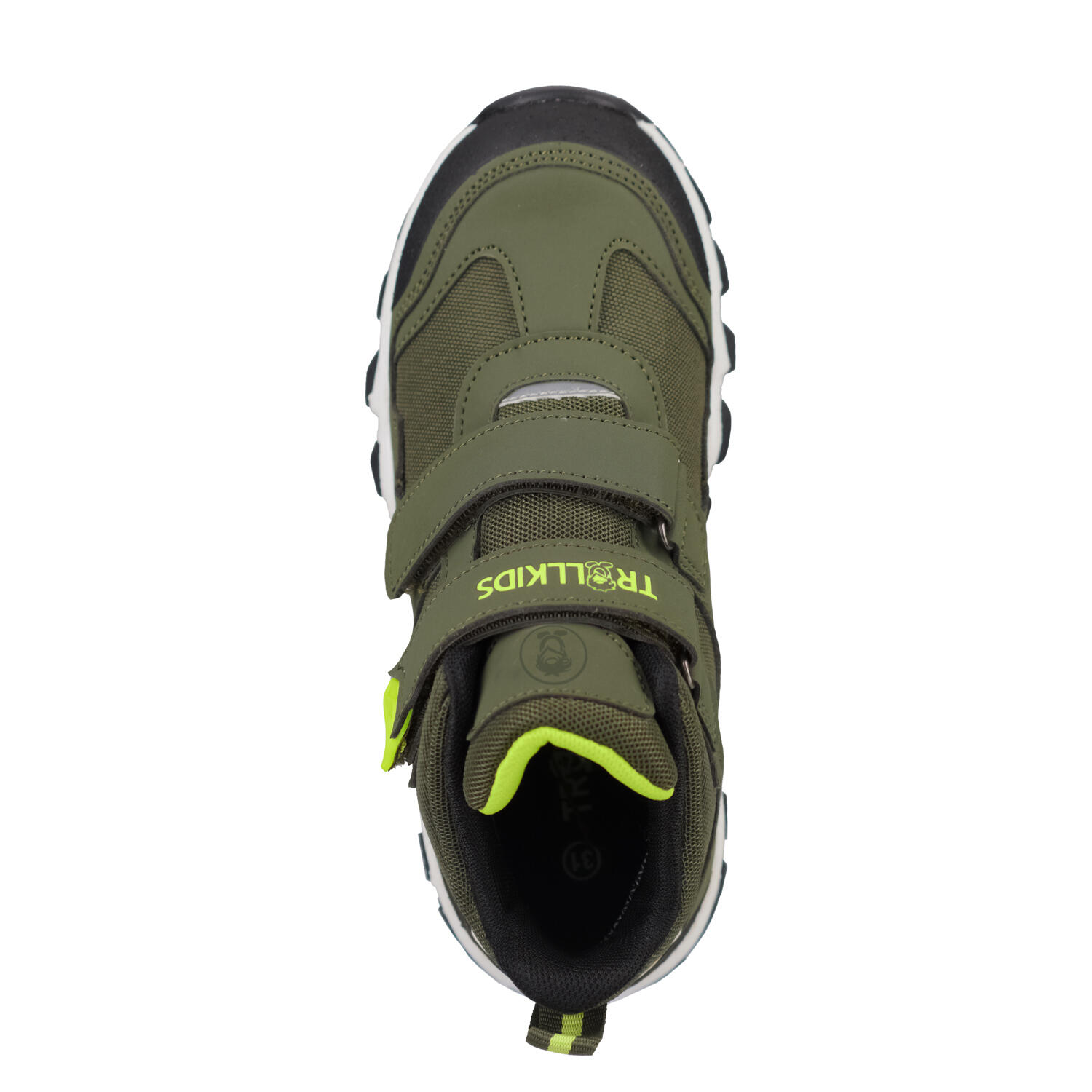 Chaussures enfant KJERAG vert lierre/vert citron 3/4