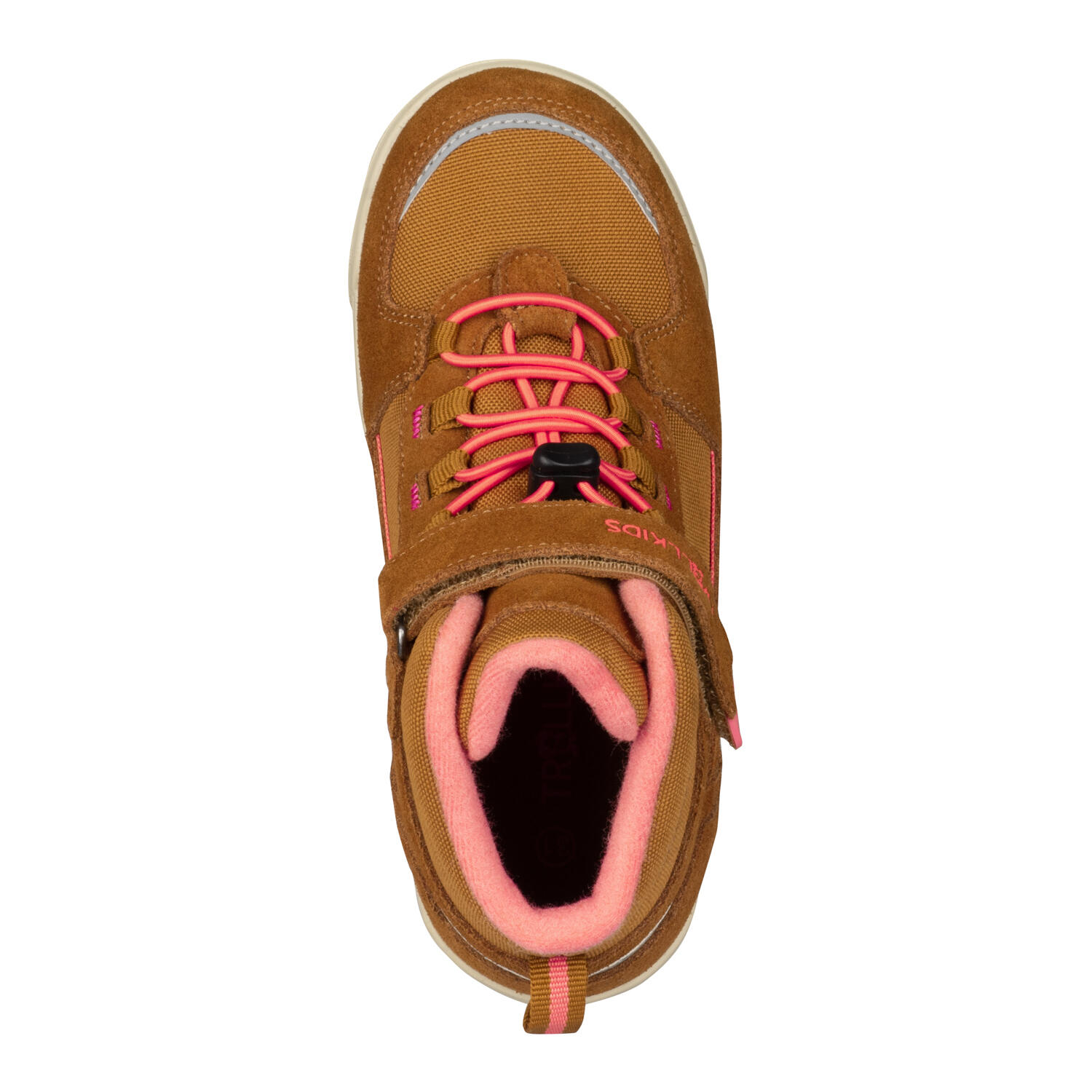Kinder Schuhe GRYLLEFJORD Karamell-Braun/Lachsrosa 3/5