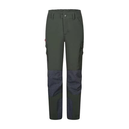 Pantalon outdoor enfant Hammerdalen vert lierre