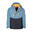 Veste 3en1 enfant Bryggen bleu acier/noir/mangue