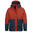 Kinder 3in1 Jacke KJERAK Rostrot/Mystik Blau