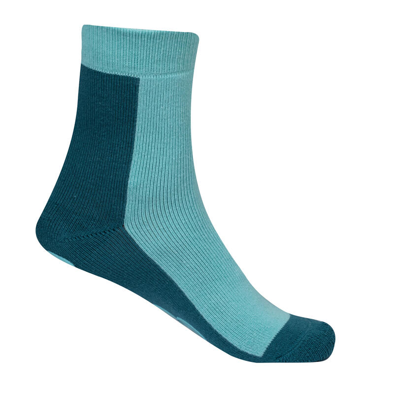Chaussettes antidérapantes pour enfants ANTI SLIP SOCKS bleu sarcelle/bleu eau