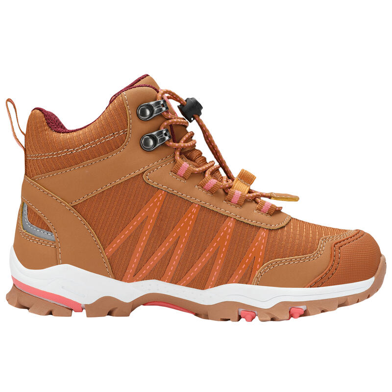 Chaussures de randonnée enfant Trolltunga marron/orange foncé