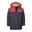 Parka pour enfants Gudvangen noir/rouge