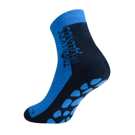 Chaussettes antidérapantes enfant ANTI SLIP SOCKS marine/bleu moyen