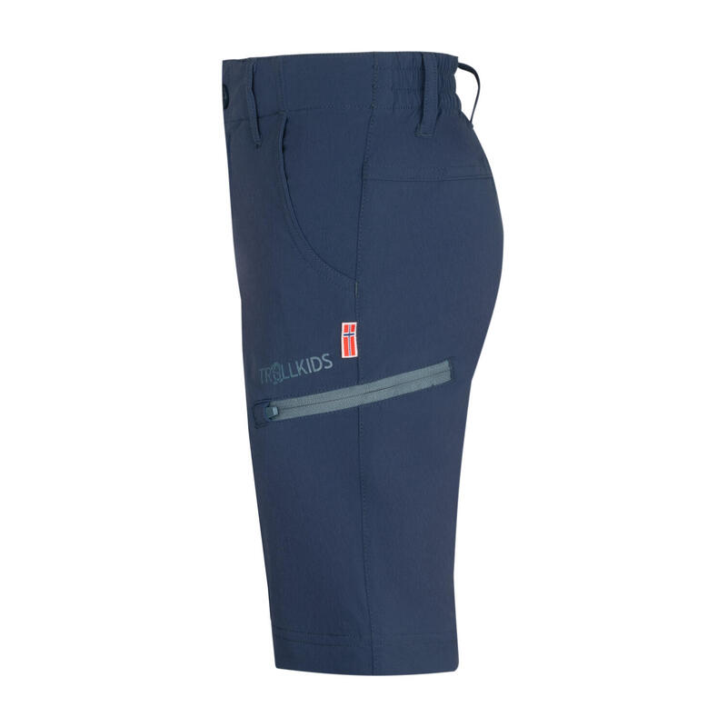 Pantalon de trekking pour enfants Kjerag Zip Off Mystik bleu/bleu acier