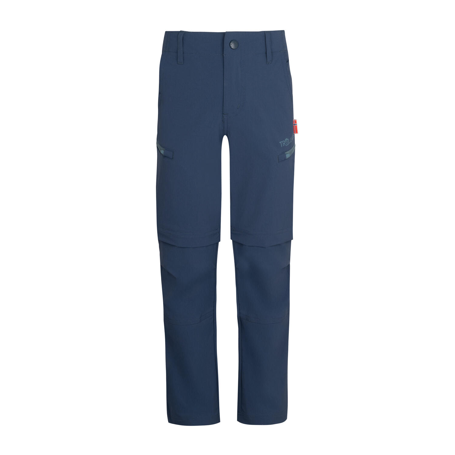 Children's trekking pants Kjerag Zip Off Mystik blue/steel blue