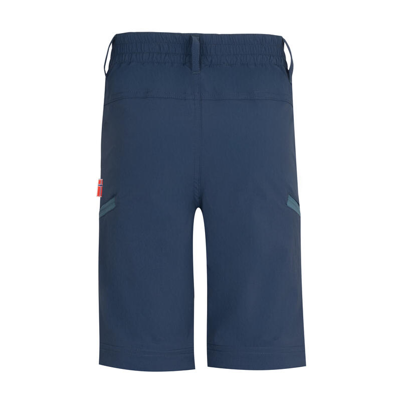 Pantalon de trekking pour enfants Kjerag Zip Off Mystik bleu/bleu acier