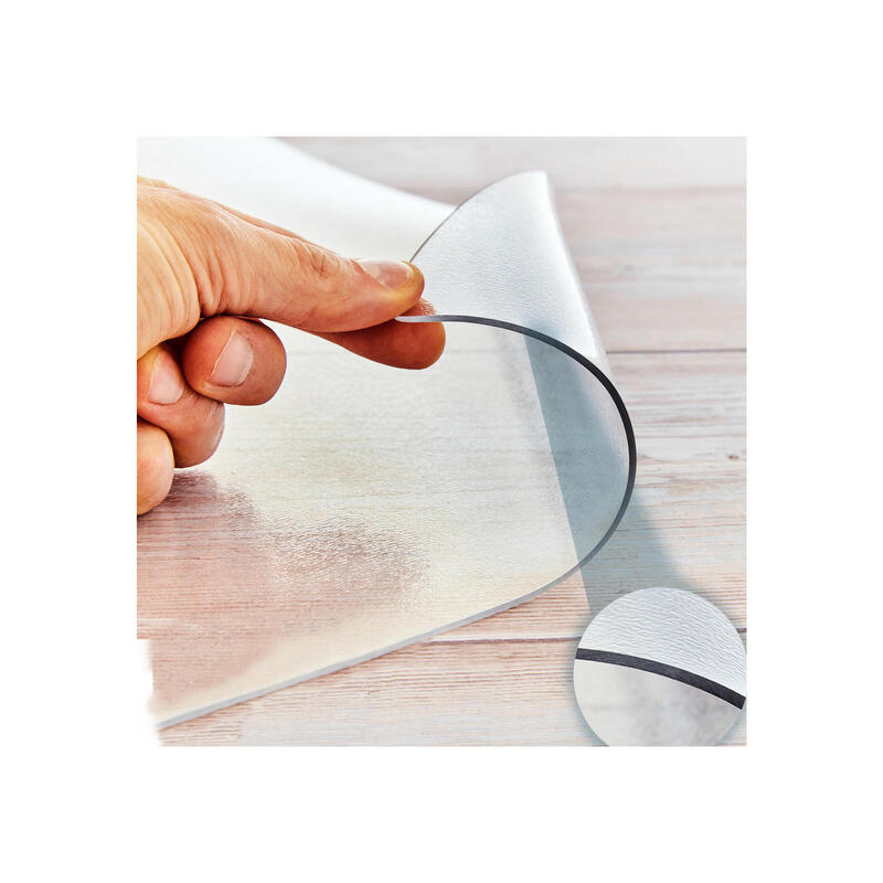 Tapis transparent pour protection de sol - 160 x 90 cm