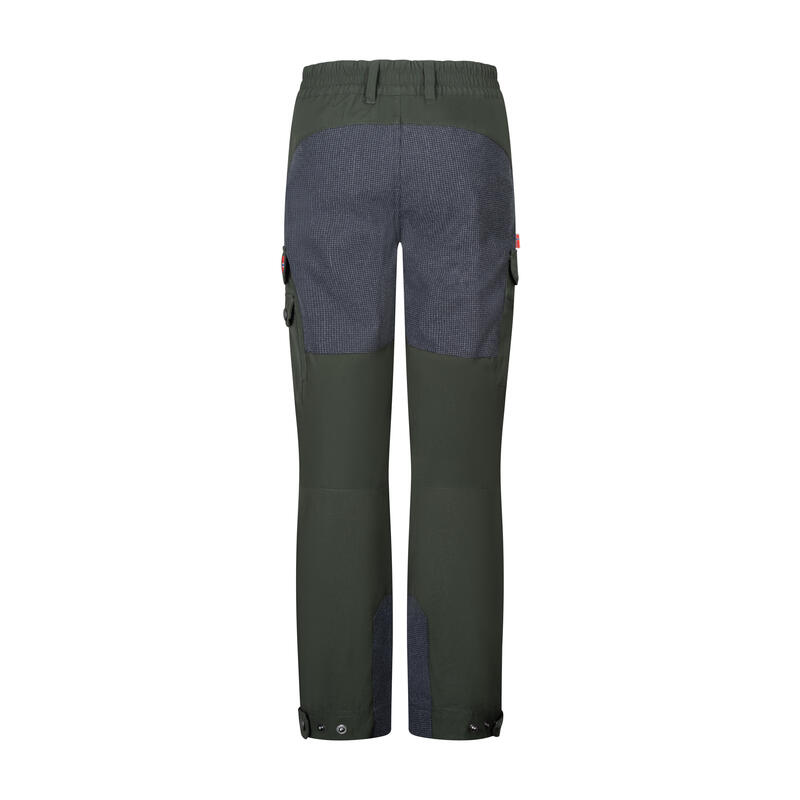 Pantalon outdoor enfant Hammerdalen vert lierre