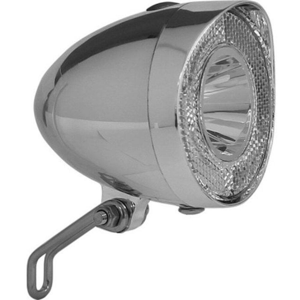 koplamp UN-4915 Retro batterij 20 lux chroom 2/3