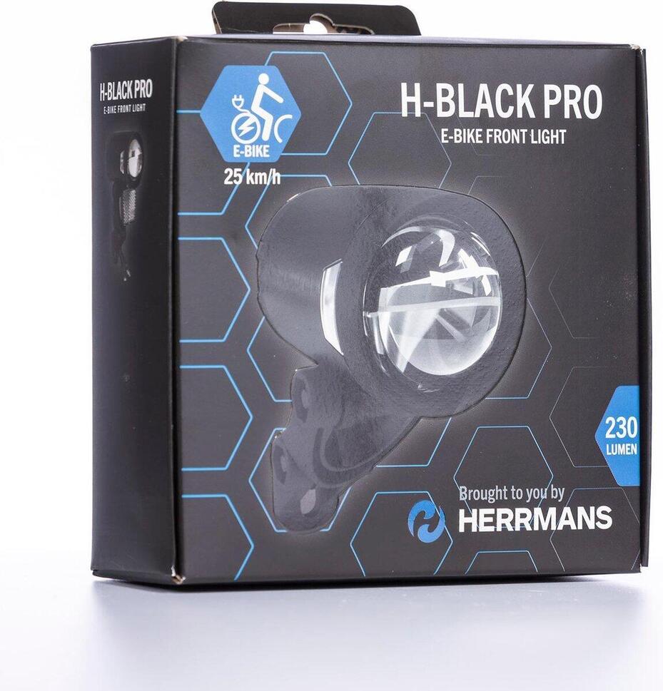 Reflektor H-Black Pro 6-12V Do Roweru Elektrycznego
