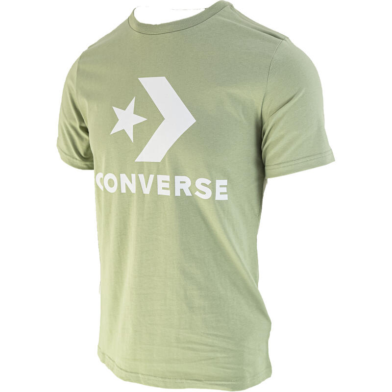 T-Shirt Converse Logo Chev Tee, Verde, Unissex