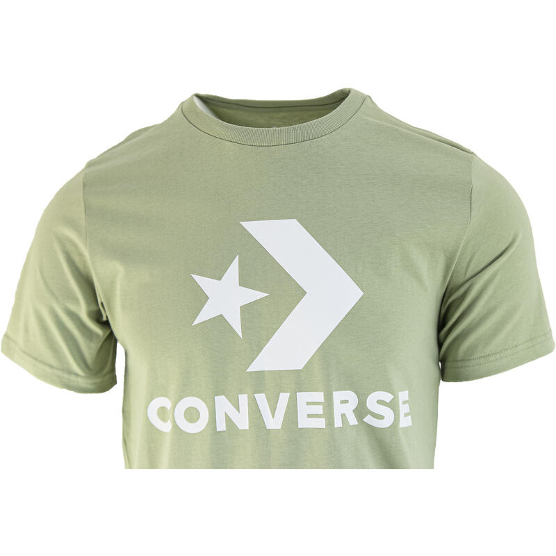 T-Shirt Converse Logo Chev Tee, Verde, Unissex