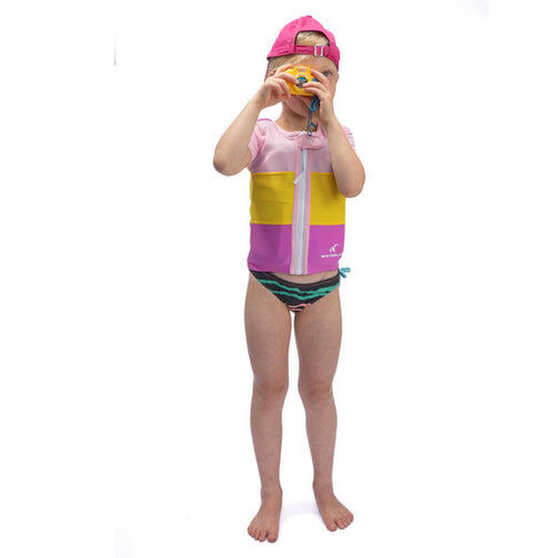 Monaco Swim Suit Girls - UV werend zwemvest met  mouwtje - Kinderen