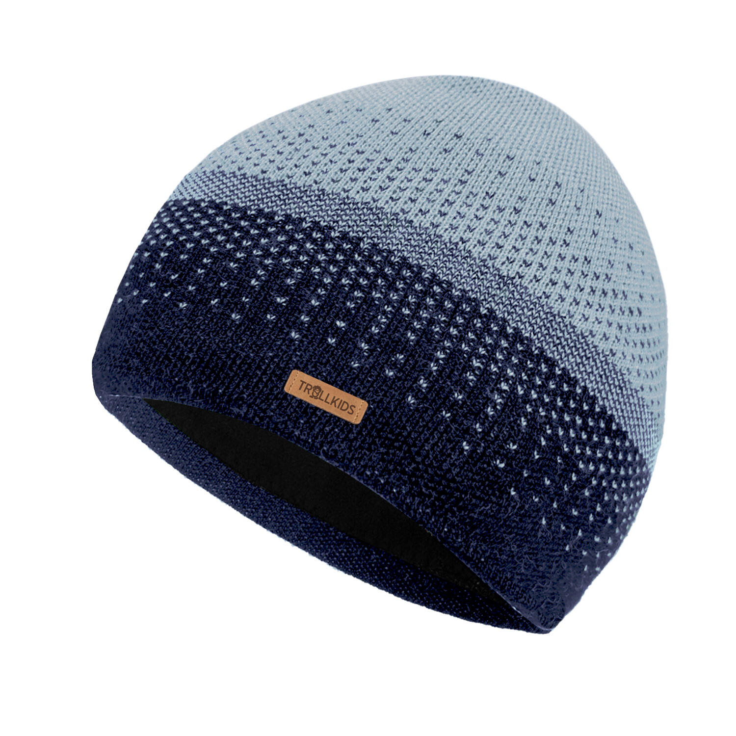 TROLLKIDS Kinder Strickmütze MERINO CAP Kalte Minze
