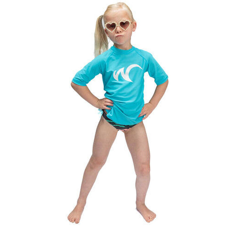 Malaga Long Sleeve Rash Guard résistant aux UV - Kids- Chemise d’eau UPF50+